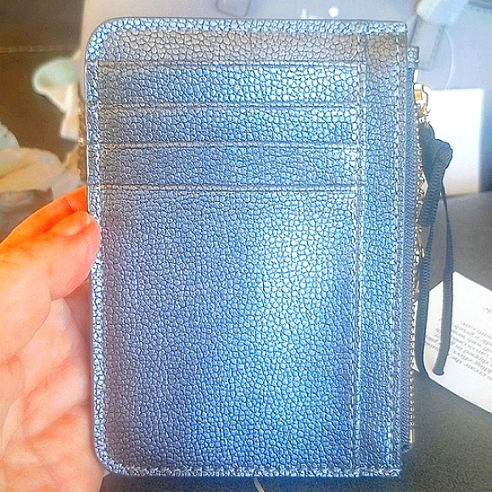 Kate Spade,ALL THAT GLITTERS, Greta Court, gorgeous, NWT w/coin purse/cardholder - Picture 9 of 11